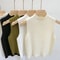 Slim Fit Knitted Tank Top Sleeveless Short Pullover Sweater For Women 4