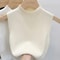 Slim Fit Knitted Tank Top Sleeveless Short Pullover Sweater For Women 6