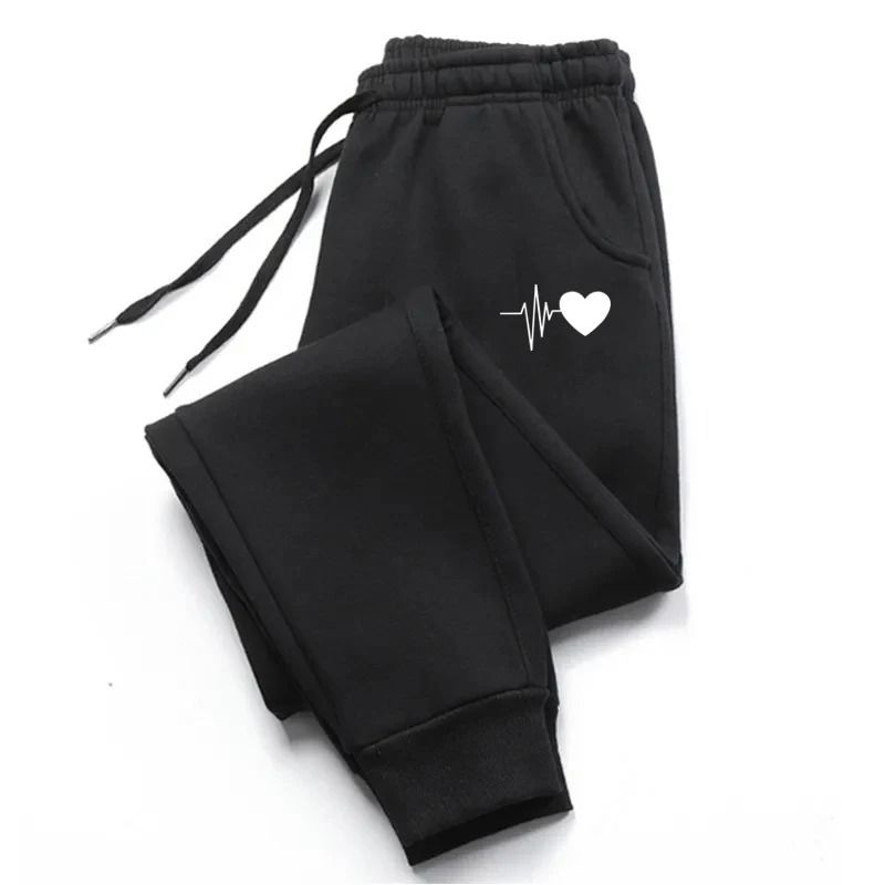 Versatile High Waist Soft Joggers Comfortable Baggy Fitness Sweatpants For Women 2