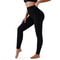 Women Ribbed Fleece Lined High Waist Thermal Leggings Slim Fit Pants 7