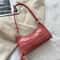 Elegant Alligator Pattern PU Leather Underarm Handbag Small Retro Messenger Bag For Women 9