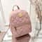Elegant Embroidered Korean Style Women Backpack Stylish Floral Daily Travel Bag 5