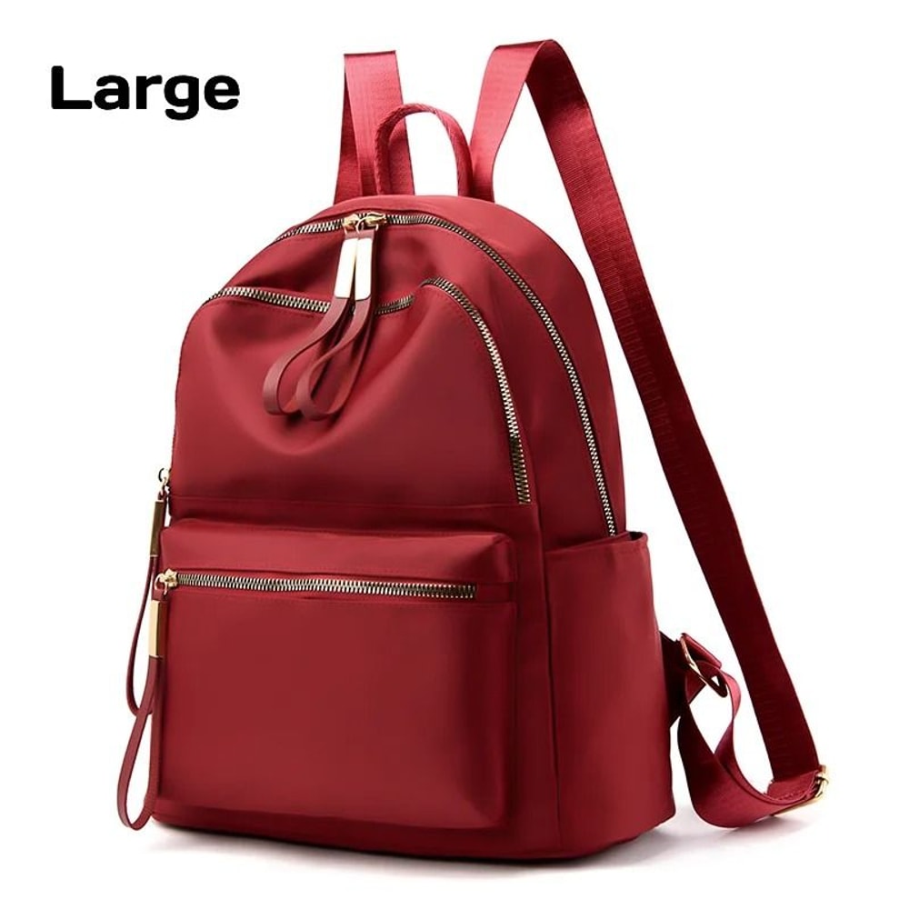 Korean Style Versatile Large Capacity Backpack For Women Fashionable Leisure Travel Bag 8