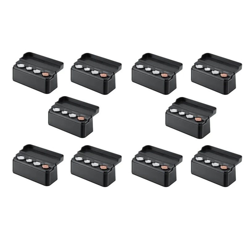 Universal Car Coin Holder Change Organizer 48Capacity Money Dispenser Storage For Cars And Trucks 8