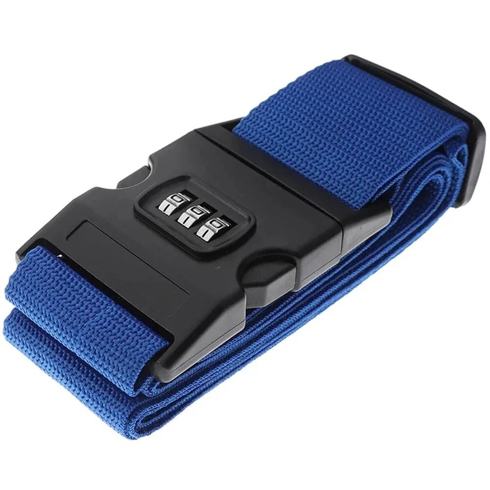 Adjustable Travel Luggage Strap With Password Lock Secure Anti Theft Baggage Packing Belt 12