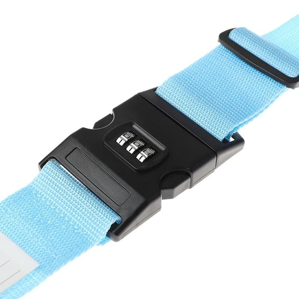 Adjustable Travel Luggage Strap With Password Lock Secure Anti Theft Baggage Packing Belt 3