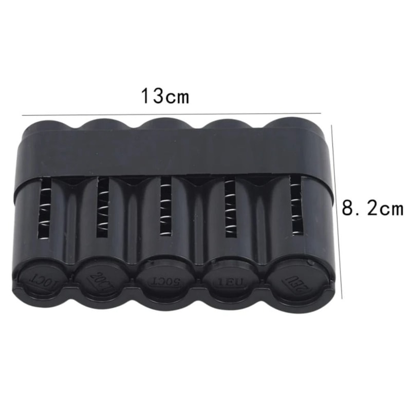 Creative Portable Coin Dispenser Storage Box High Quality Coin Wallet Holder And Money Organizer 5