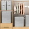 Household Large Capacity Storage Bag Non Woven Closet Wardrobe Organizer For Quilts And Clothing 1