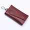 Genuine Leather Car Key Organizer Pouch Key Holder Wallet 10