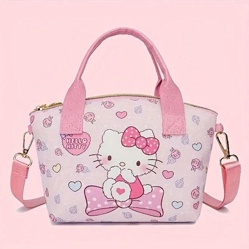 Lightweight Sanrio Cute Handbag Large Capacity Crossbody Shopping Bag 1