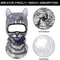 3D Animal Balaclava Full Face Mask Funny Windproof Ski Hat And Neck Gaiter With Ears For Cycling An 3