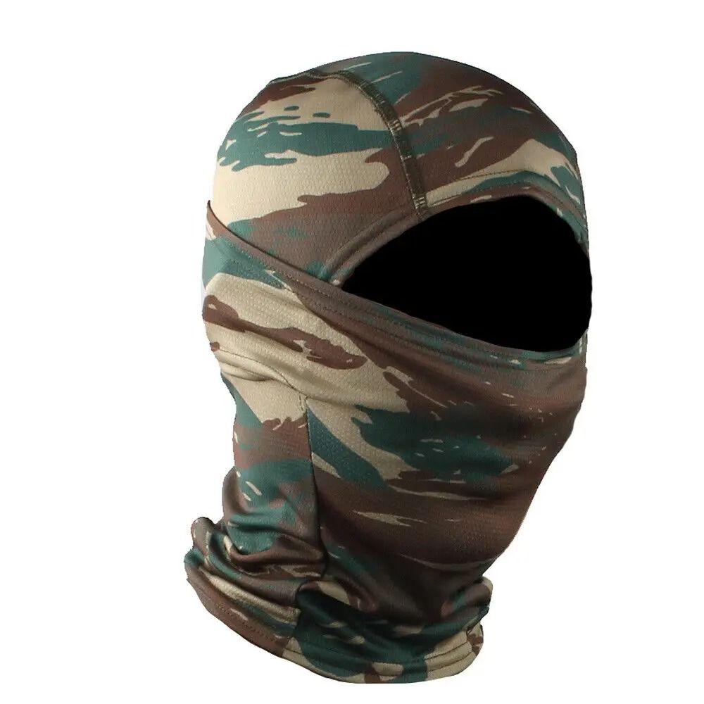 Tactical Full Face Balaclava Hood And Neck Gaiter Headwear For Fishing And Outdoor Sports 9