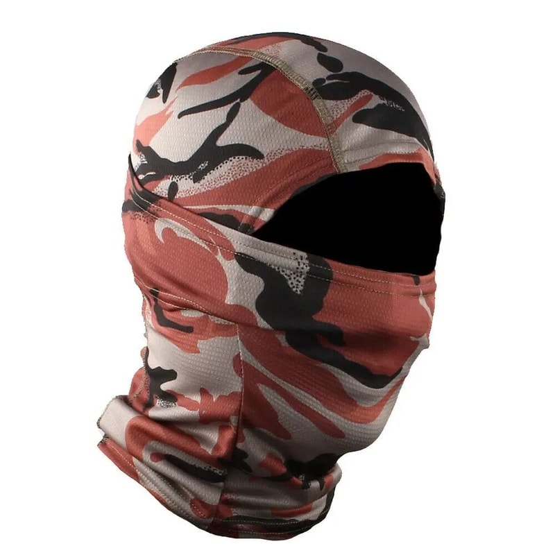 Tactical Full Face Balaclava Hood And Neck Gaiter Headwear For Fishing And Outdoor Sports 10