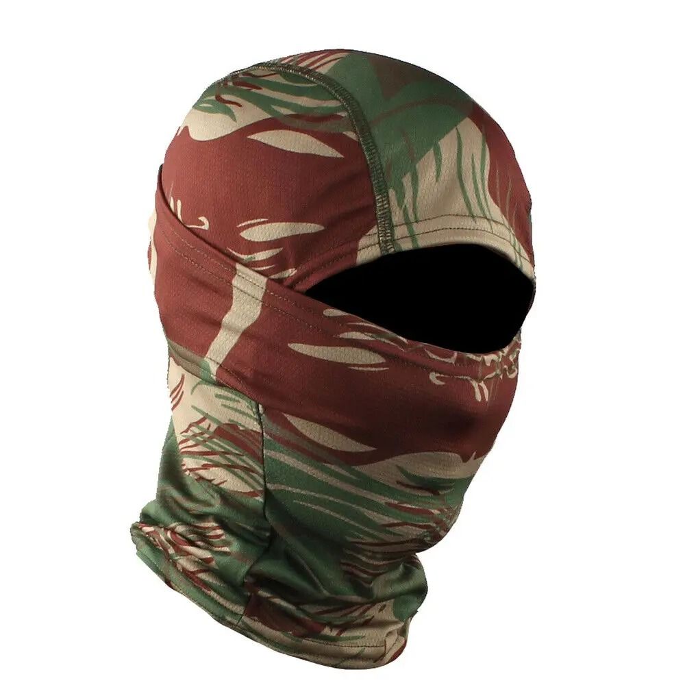 Tactical Full Face Balaclava Hood And Neck Gaiter Headwear For Fishing And Outdoor Sports 8