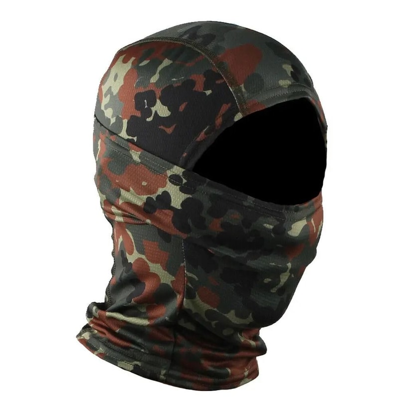 Tactical Full Face Balaclava Hood And Neck Gaiter Headwear For Fishing And Outdoor Sports 15