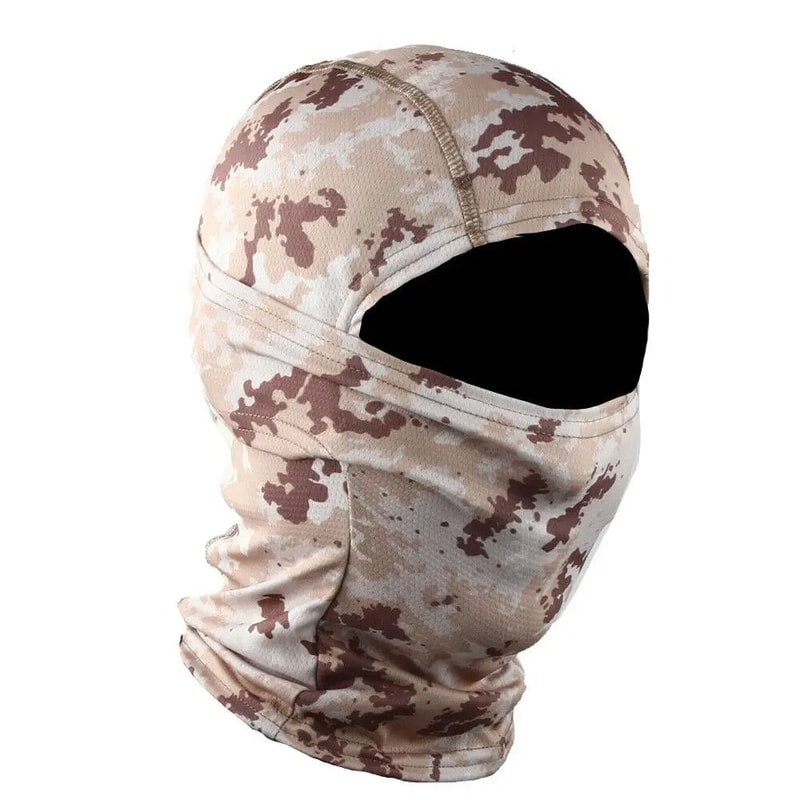 Tactical Full Face Balaclava Hood And Neck Gaiter Headwear For Fishing And Outdoor Sports 24