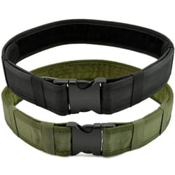 tactical military style nylon waist belt with quick release buckle adjustable army police utility belt for men