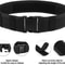 Tactical Military Style Nylon Waist Belt With Quick Release Buckle Adjustable Army Police Utility B 1