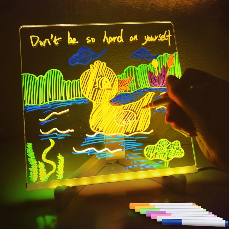 USBpowered LED message board for home decor