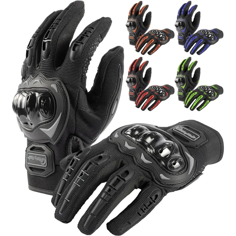 Full Finger Touchscreen Motorcycle Gloves For BMX ATV MTB Riding Road Racing And Motocross 0