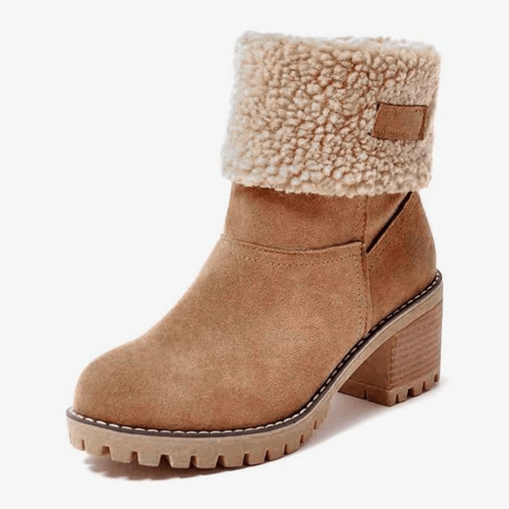 Warm winter boots with premium ankle support