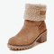 Warm winter boots with premium ankle support