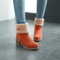 Cozy lined womens winter ankle boots