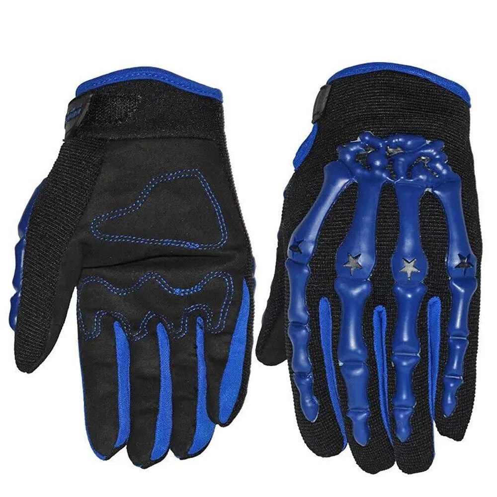 Chitone Full Finger Skeleton Gloves Protective Motocross And Off Road Racing Gear For Men And Women 8