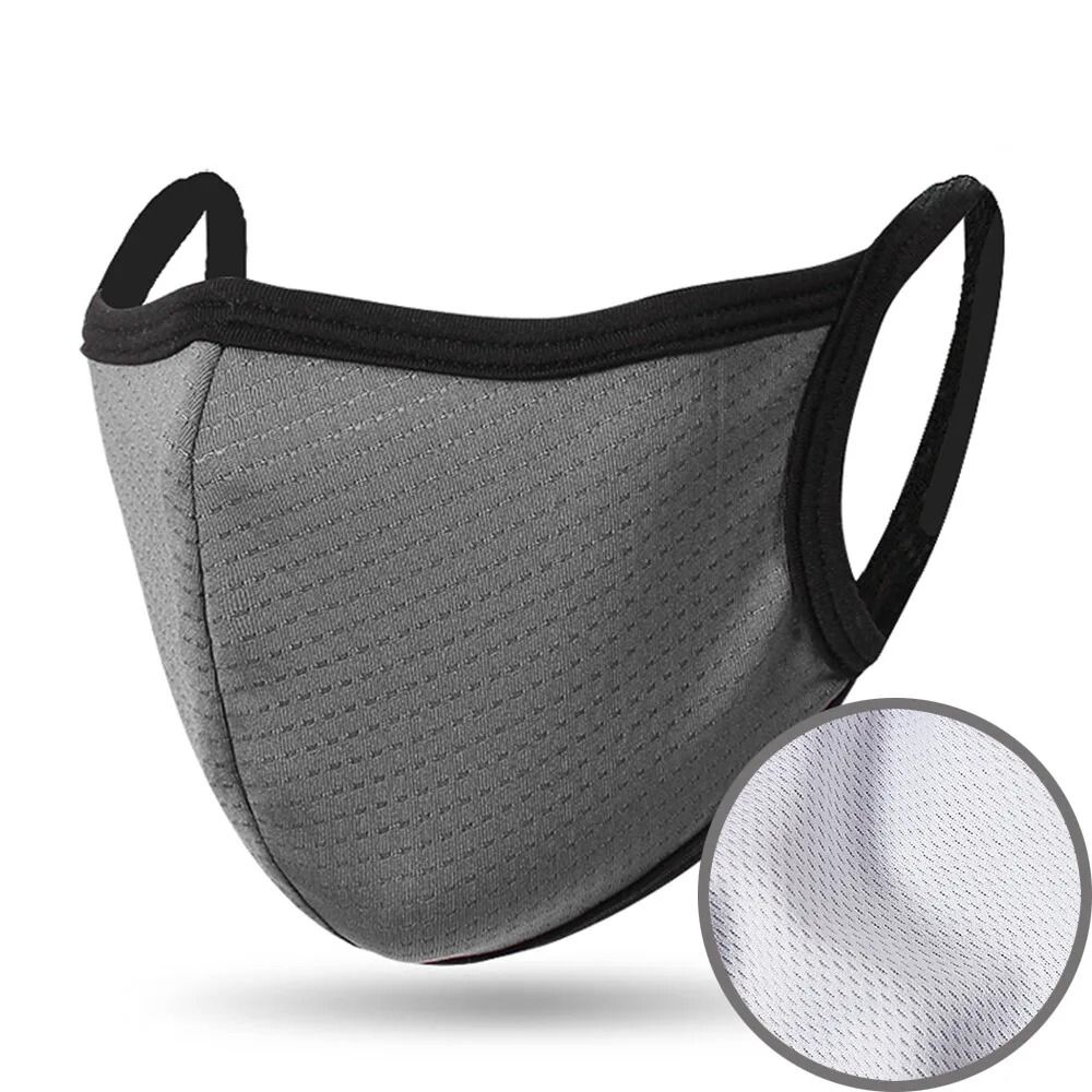 2 Ply Cloth Face Mask Washable And Reusable Breathable Face Covering With Ear Protection Loops 1