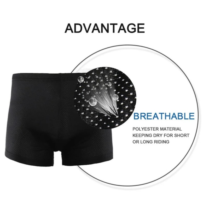 3D GEL Padded Cycling Underwear Shorts Breathable MTB Bike Undershorts For Men And Women 4