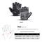 Cycling AntiSlip Half Finger Gloves With Gel Pad ShockAbsorbing Road Riding Gear For Men And Women 1