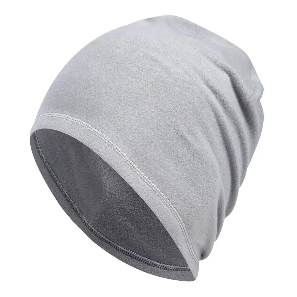 Winter Thermal Fleece Skull Cap Windproof Running Skiing And Cycling Helmet Liner Beanie For Men An 2
