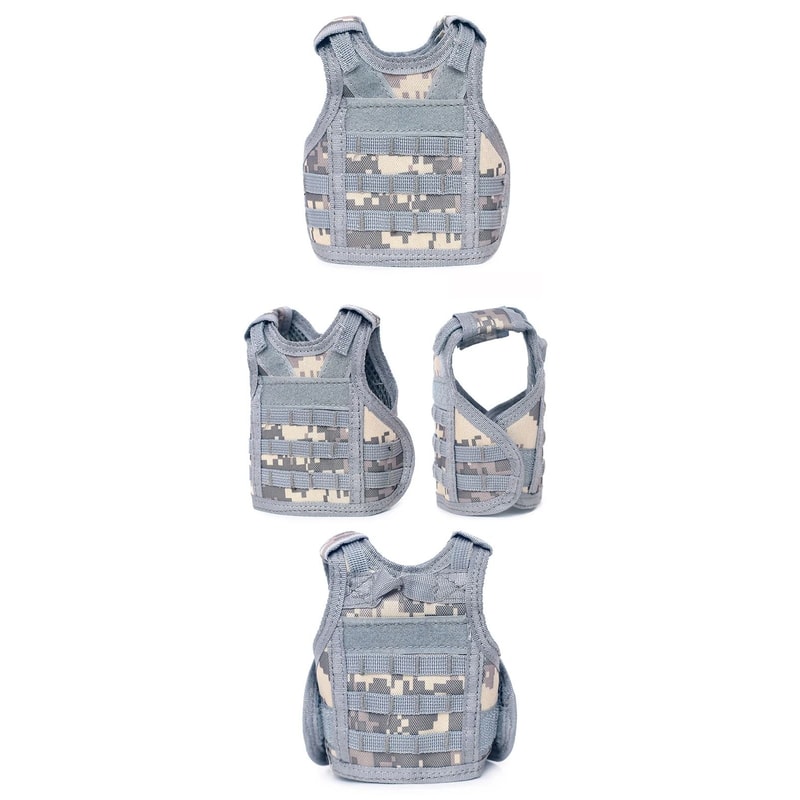 Detachable Tactical Beer Bottle Vest With Adjustable Straps For Water Wine And Beverage Bottles 9