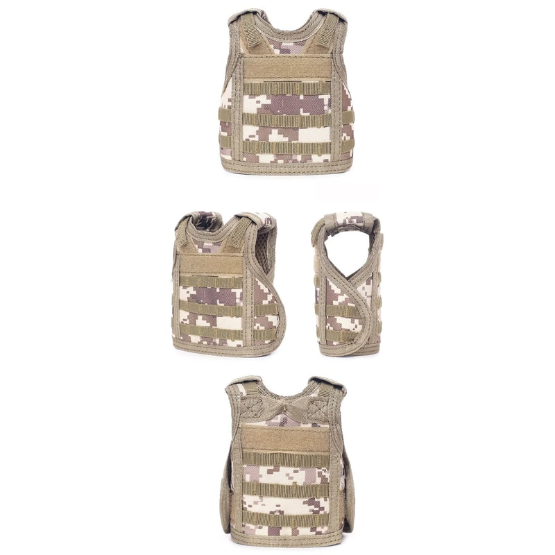 Detachable Tactical Beer Bottle Vest With Adjustable Straps For Water Wine And Beverage Bottles 10