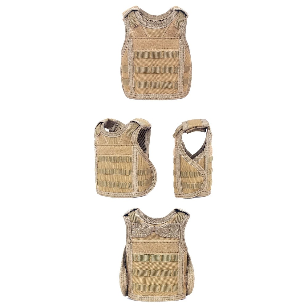 Detachable Tactical Beer Bottle Vest With Adjustable Straps For Water Wine And Beverage Bottles 6