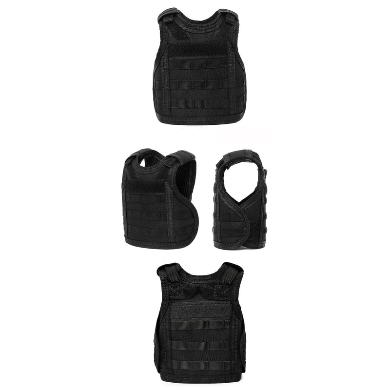 Detachable Tactical Beer Bottle Vest With Adjustable Straps For Water Wine And Beverage Bottles 7