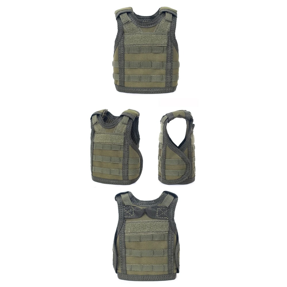 Detachable Tactical Beer Bottle Vest With Adjustable Straps For Water Wine And Beverage Bottles 8