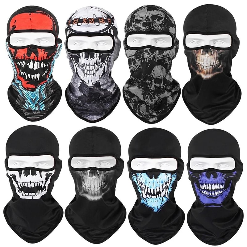 Tactical UV Protection Balaclava Full Face Mask For Skiing Cycling And Motorcycle Helmet Liner 0