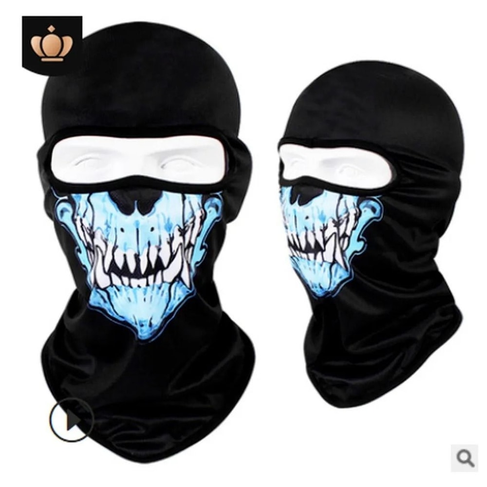 Tactical UV Protection Balaclava Full Face Mask For Skiing Cycling And Motorcycle Helmet Liner 11