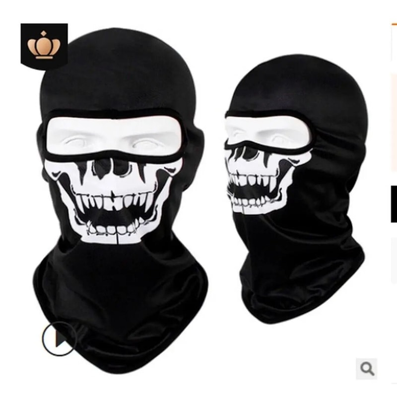 Tactical UV Protection Balaclava Full Face Mask For Skiing Cycling And Motorcycle Helmet Liner 14