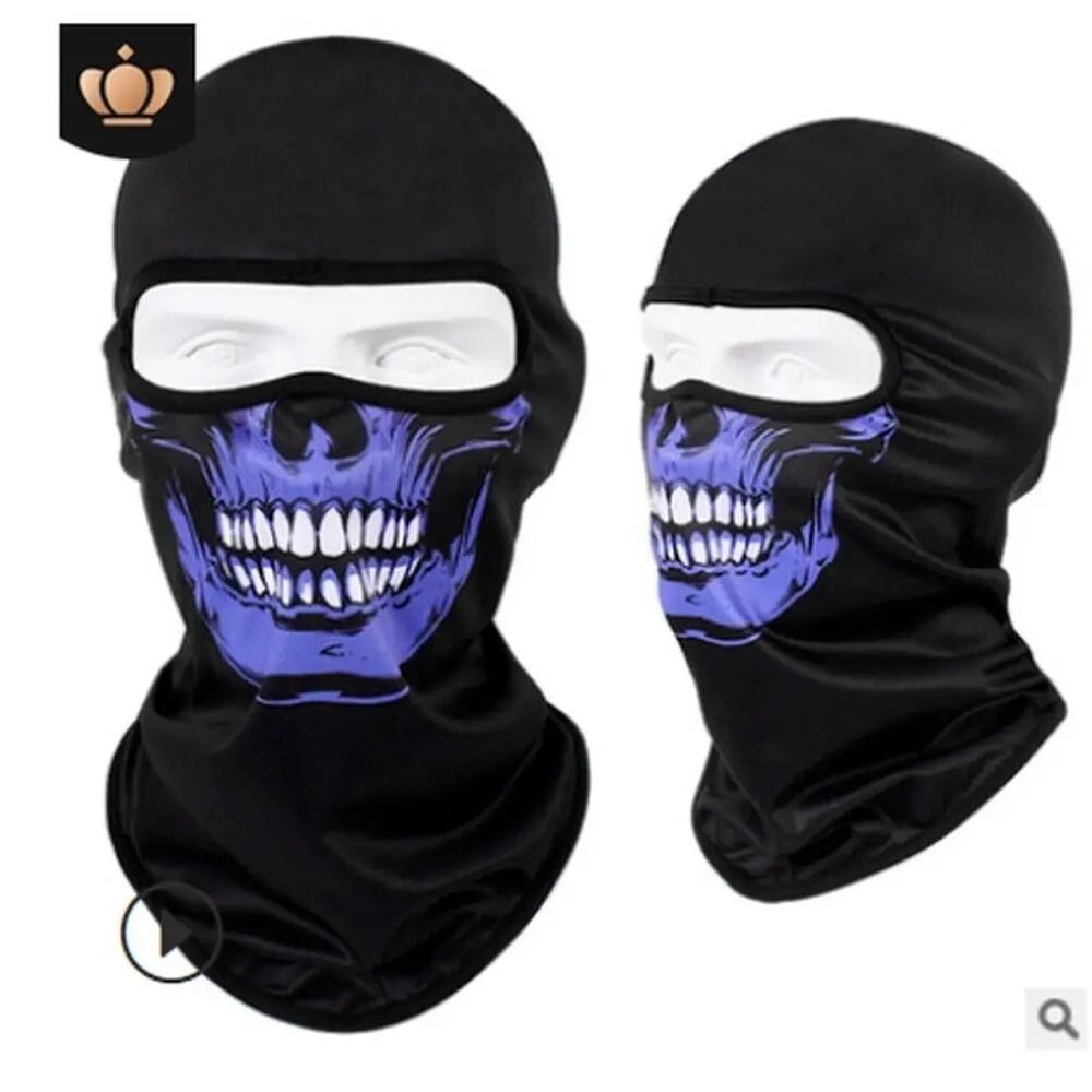 Tactical UV Protection Balaclava Full Face Mask For Skiing Cycling And Motorcycle Helmet Liner 15