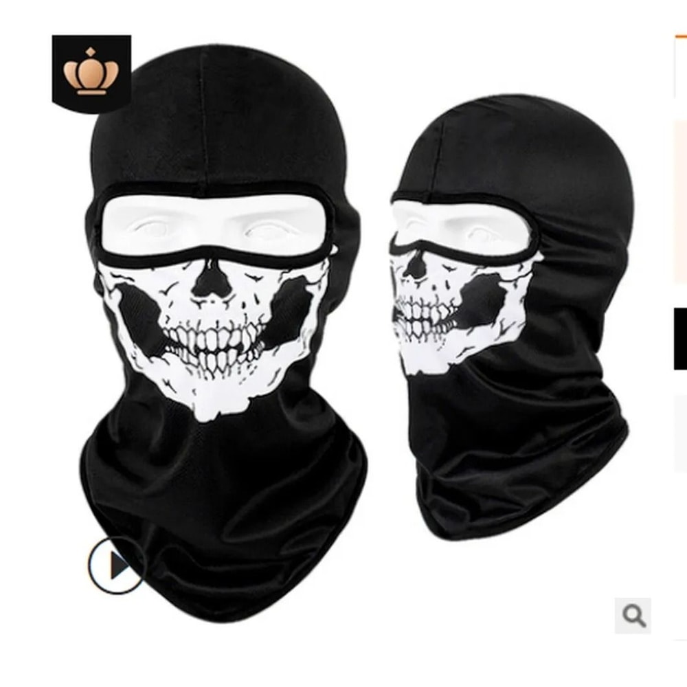 Tactical UV Protection Balaclava Full Face Mask For Skiing Cycling And Motorcycle Helmet Liner 17