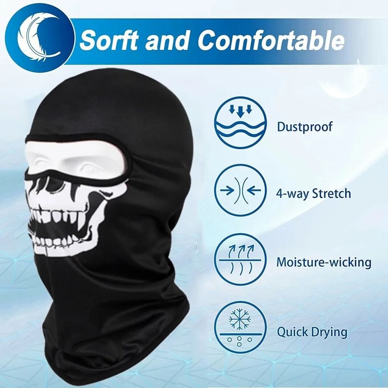 Tactical UV Protection Balaclava Full Face Mask For Skiing Cycling And Motorcycle Helmet Liner 2