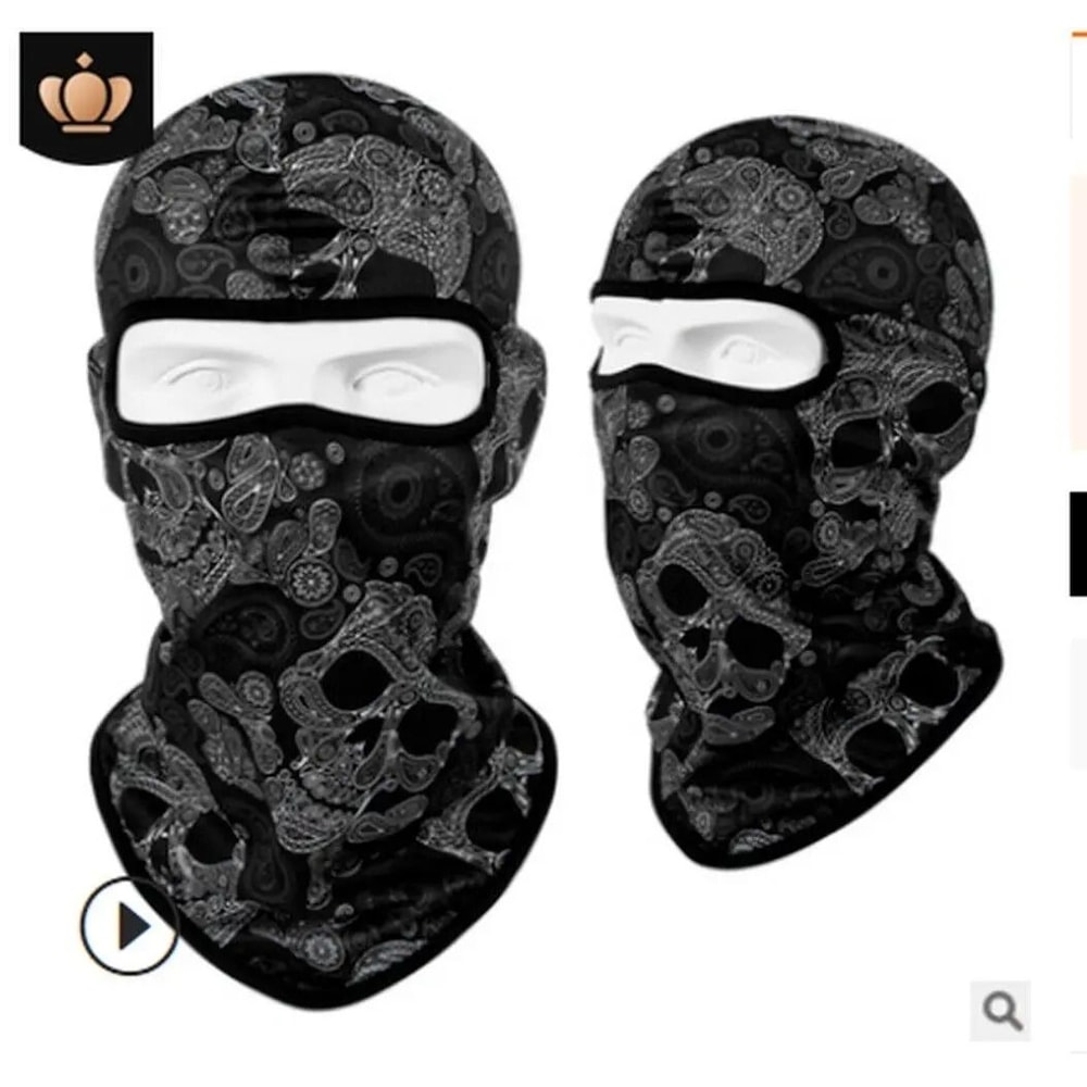 Tactical UV Protection Balaclava Full Face Mask For Skiing Cycling And Motorcycle Helmet Liner 5