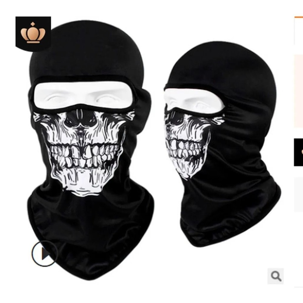 Tactical UV Protection Balaclava Full Face Mask For Skiing Cycling And Motorcycle Helmet Liner 6