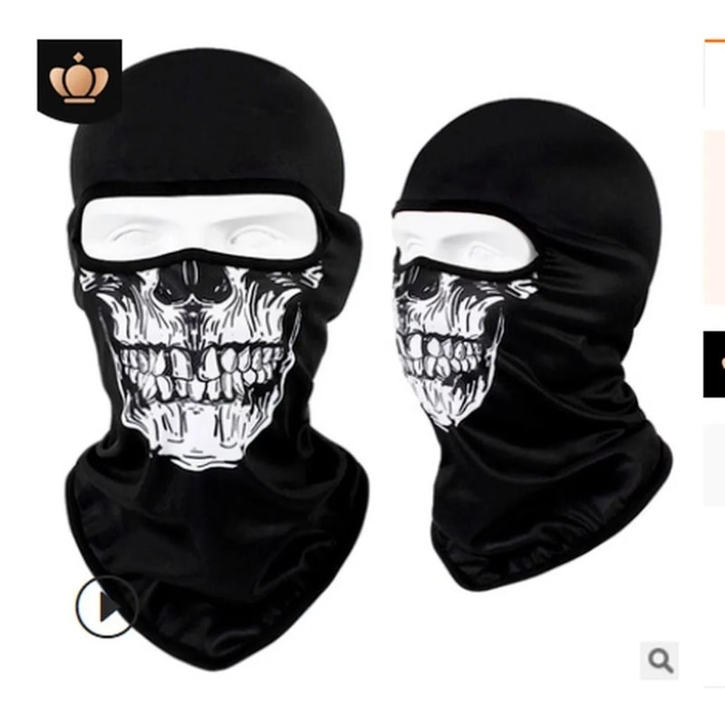 Tactical UV Protection Balaclava Full Face Mask For Skiing Cycling And Motorcycle Helmet Liner 6