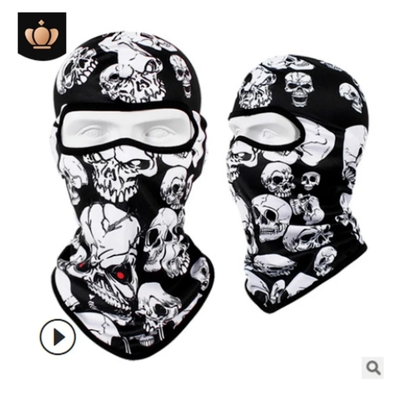 Tactical UV Protection Balaclava Full Face Mask For Skiing Cycling And Motorcycle Helmet Liner 7