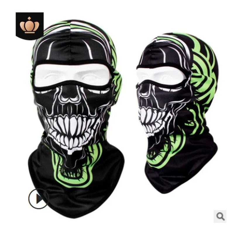 Tactical UV Protection Balaclava Full Face Mask For Skiing Cycling And Motorcycle Helmet Liner 20