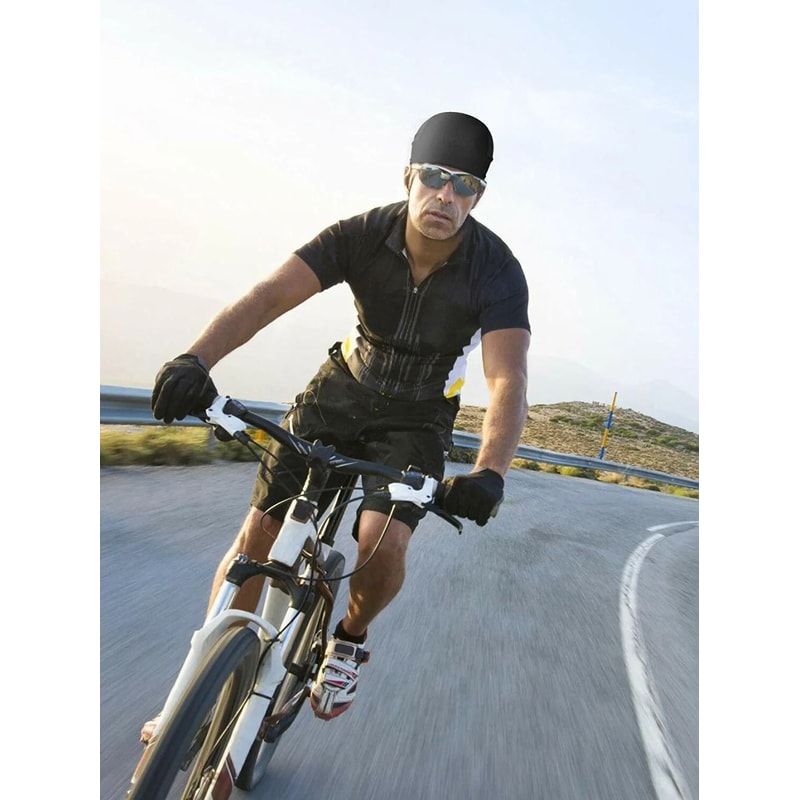 Men Cooling Head Wrap And Quick Dry Cycling Beanie Skull Cap For Motorcycle Riding And Outdoor Pira 5