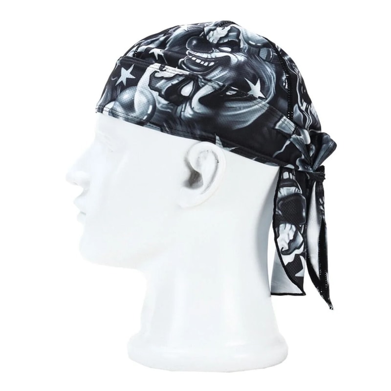Men Cooling Head Wrap And Quick Dry Cycling Beanie Skull Cap For Motorcycle Riding And Outdoor Pira 23